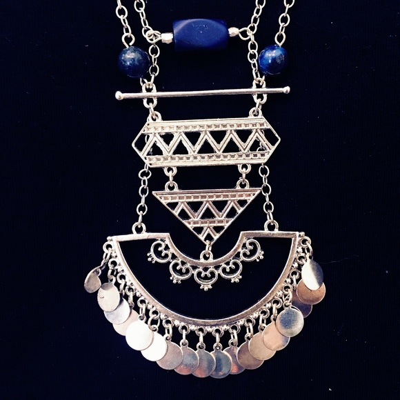 Drop statement necklace - Picture 3 of 3